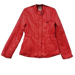 Tulle Anthropologie Medium Lightweight Quilted Puffer Jacket Retro Ski Gorpcore
